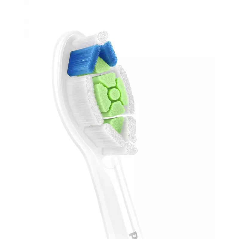 Końcówki do szczoteczki Philips HX6062/87 zestaw 2 szt., średnia twardość, białe