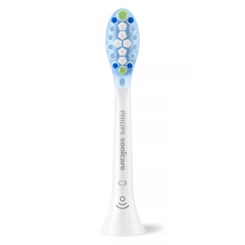 Philips Premium Plaque Defence HX9042/87 2-pack końcówki szczoteczki, 2 szt., Biały, 3 miesiące, Średnia, Philips