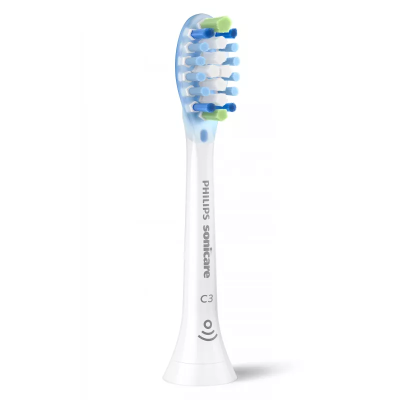 Philips Premium Plaque Defence HX9042/87 2-pack końcówki szczoteczki, 2 szt., Biały, 3 miesiące, Średnia, Philips