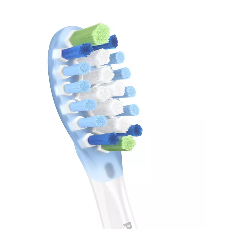 Philips Premium Plaque Defence HX9042/87 2-pack końcówki szczoteczki, 2 szt., Biały, 3 miesiące, Średnia, Philips
