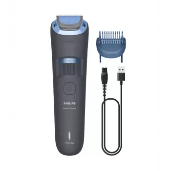 Philips Beard Trimmer 3000 Series BT3617/15 Pielęgnacja brody z zaokrąglonymi ostrzami