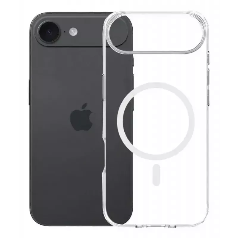Pokrowiec 3MK do Apple iPhone 17 Air — przezroczyste etui TPU/PU, pasuje do ekranu 6,5 cala (16,5 cm)