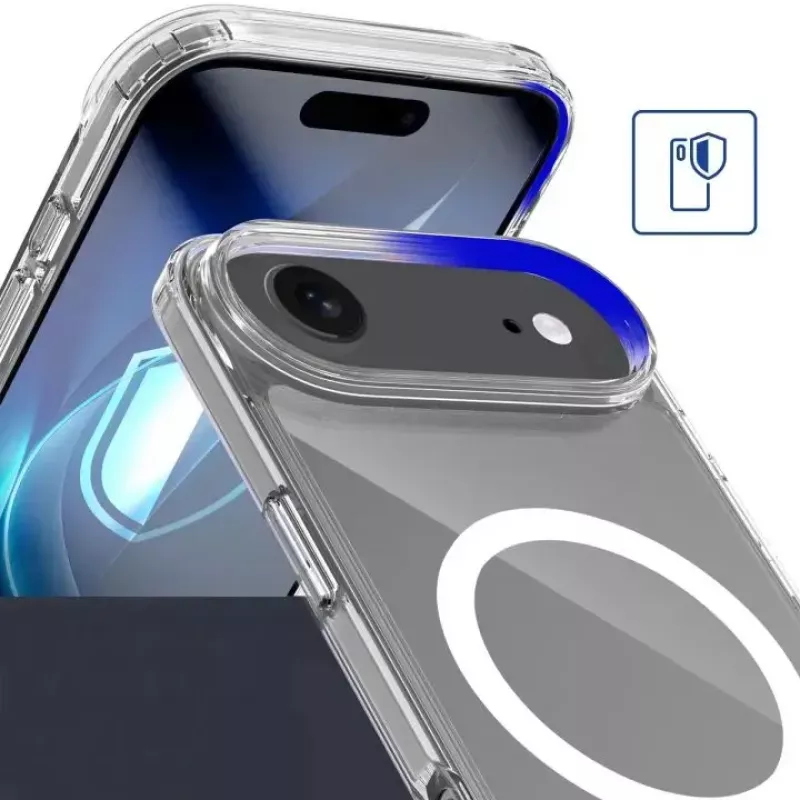 Pokrowiec 3MK do Apple iPhone 17 Air — przezroczyste etui TPU/PU, pasuje do ekranu 6,5 cala (16,5 cm)