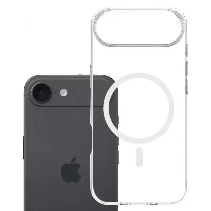 Pokrowiec 3MK do Apple iPhone 17 Air — przezroczyste etui TPU/PU, pasuje do ekranu 6,5 cala (16,5 cm)