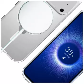 Etui ochronne 3MK Armor MagCase do Apple iPhone 17 Pro, mocowanie magnetyczne, wykończenie przezroczyste/dymne