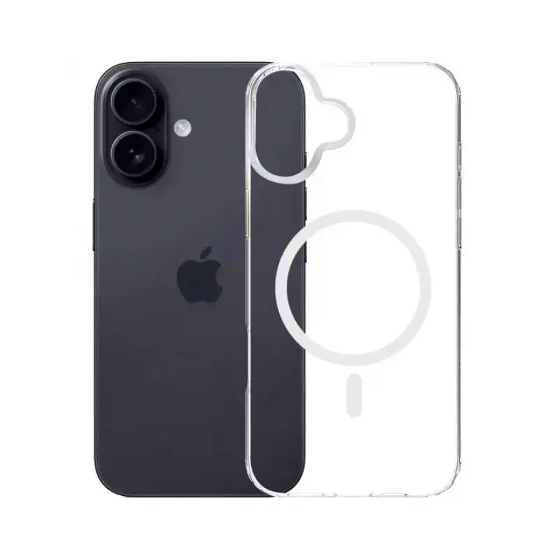 Pokrowiec na telefon 3MK do Apple iPhone 17, przezroczyste etui TPU/PU, na ekran 6,3 cala (16 cm)