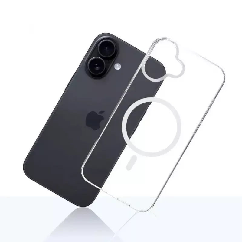 Pokrowiec na telefon 3MK do Apple iPhone 17, przezroczyste etui TPU/PU, na ekran 6,3 cala (16 cm)