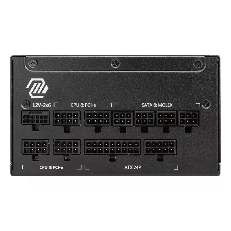 MSI MAG A1000GL PCIE5 II zasilacz 1000 W 24-pin ATX ATX Czarny