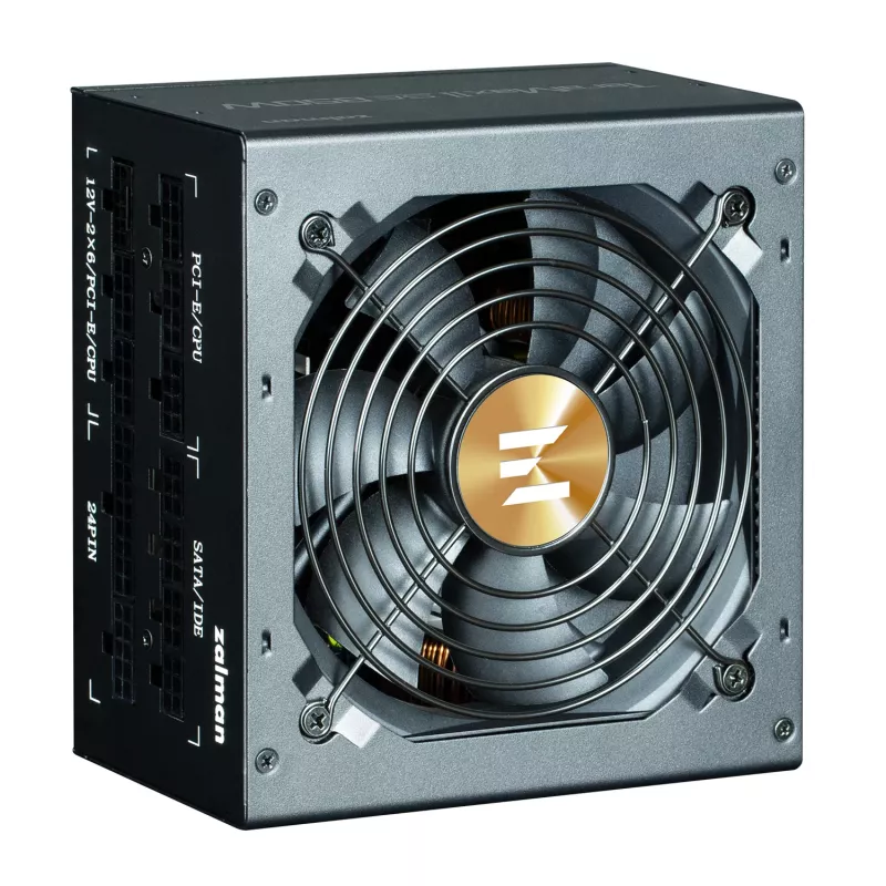 Zasilacz Zalman TeramaxII SE 850 W ATX 18+10 pin, 80 PLUS Gold, wentylator 120 mm, czarny