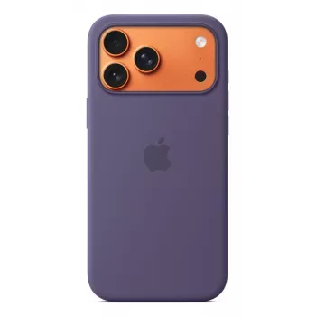 APPLE iPhone 17 Pro Max - silikonowe etui z MagSafe - fioletowy Fog