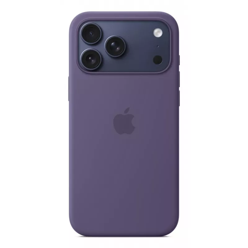 APPLE iPhone 17 Pro Max - silikonowe etui z MagSafe - fioletowy Fog