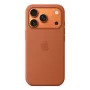 APPLE iPhone 17 Pro - silikonowe etui z MagSafe - terakota