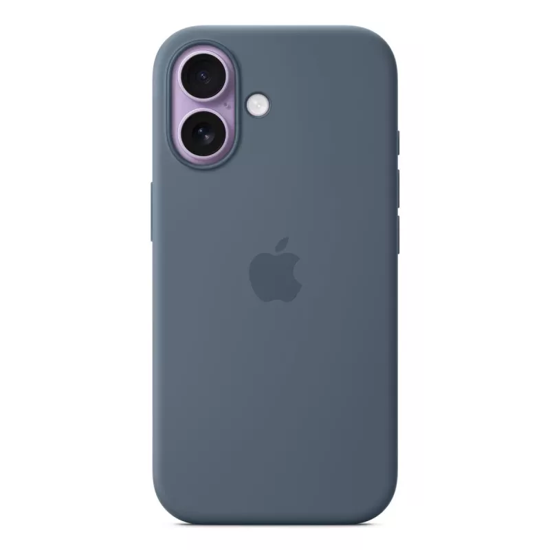 APPLE iPhone 17 - Etui silikonowe z MagSafe - Anchor niebieski