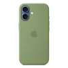 Etui silikonowe Apple iPhone 17 MagSafe w kolorze Light Moss, zielone