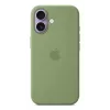 Etui silikonowe Apple iPhone 17 MagSafe w kolorze Light Moss, zielone