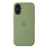 Etui silikonowe Apple iPhone 17 MagSafe w kolorze Light Moss, zielone