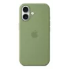 Etui silikonowe Apple iPhone 17 MagSafe w kolorze Light Moss, zielone