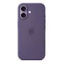 Silicone etui Apple iPhone 17 fioletowy Fog Cover Monochromatic