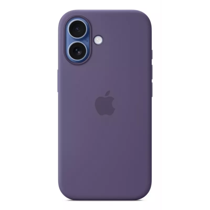 Silicone etui Apple iPhone 17 fioletowy Fog Cover Monochromatic