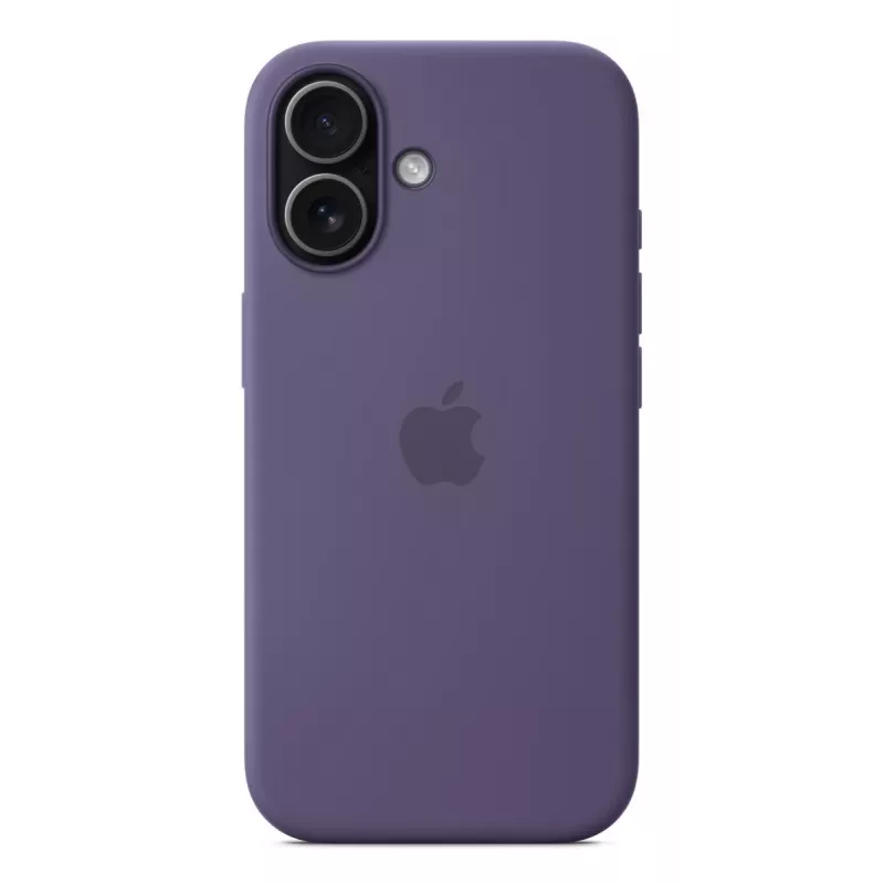 Silicone etui Apple iPhone 17 fioletowy Fog Cover Monochromatic