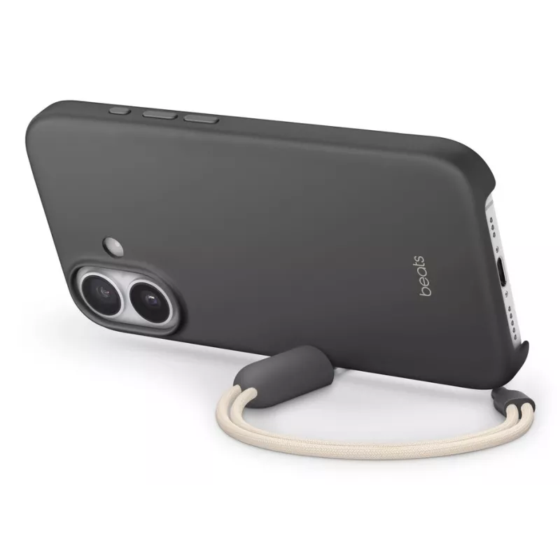 APPLE Beats iPhone 17 - Etui z podstawką, MagSafe i obsługą Camera Control - Granite Gray