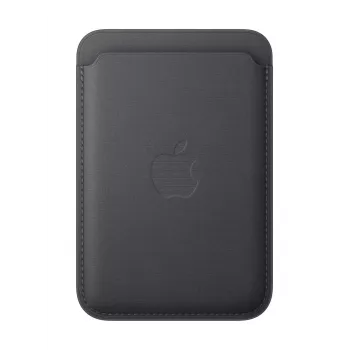 Uchwyt na karty Apple iPhone FineWoven Wallet z MagSafe Czarny Microtwill