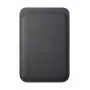 Uchwyt na karty Apple iPhone FineWoven Wallet z MagSafe Czarny Microtwill