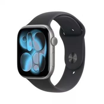 Smartwatch Apple Watch Series 11 GPS 46mm Space Grey Aluminium Black Sport Band S/M