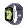 Smartwatch Apple Watch Series 11 GPS 46mm Srebrna Aluminiowa Koperta Fioletowo-Mglisty Pasek Sportowy S/M