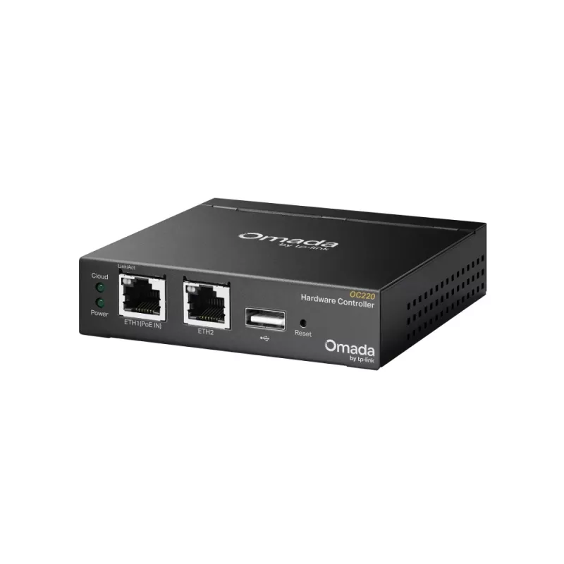 TP-Link Omada OC220 Kontroler Bramy Sieciowej 10 100 1000 Mbit/s Czarny