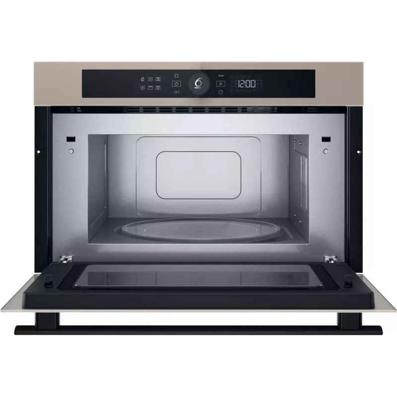 Whirlpool WMD44ME Beżowa kuchenka mikrofalowa z grillem do zabudowy 31 L 1000 W
