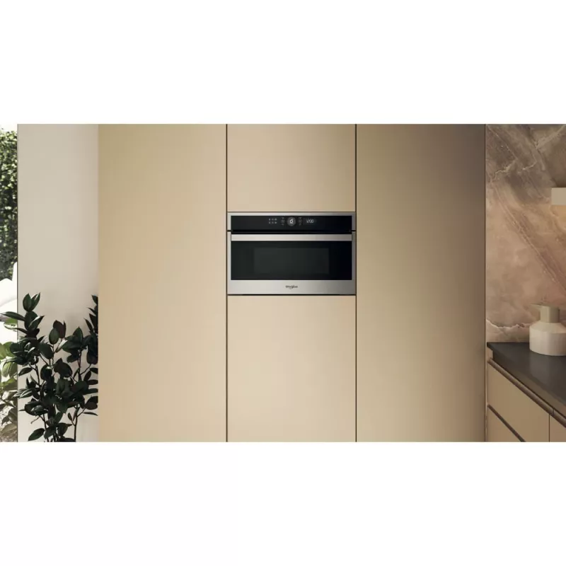 Whirlpool WMD44MX Stal nierdzewna Kuchenka mikrofalowa z grillem Do zabudowy 31 L 1000 W