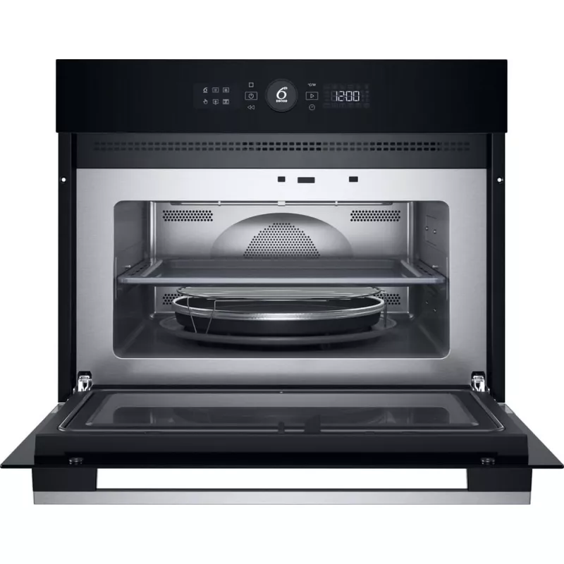 Whirlpool WMW57DHMX Czarny, Stal nierdzewna Kuchenka mikrofalowa kombinowana Do zabudowy 40 L 900 W