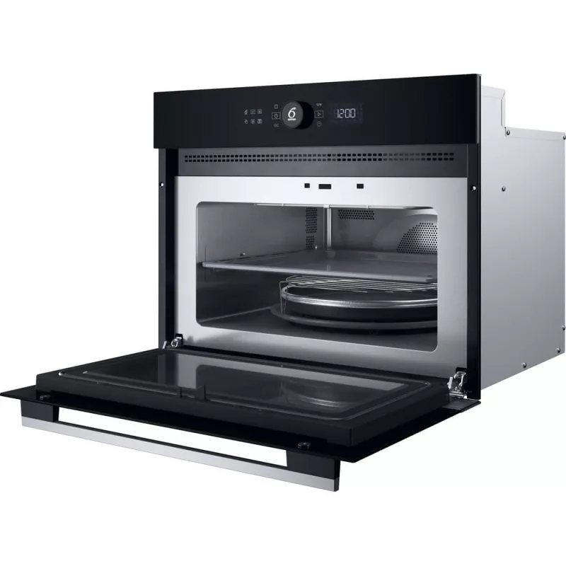 Whirlpool WMW57DHMX Czarny, Stal nierdzewna Kuchenka mikrofalowa kombinowana Do zabudowy 40 L 900 W