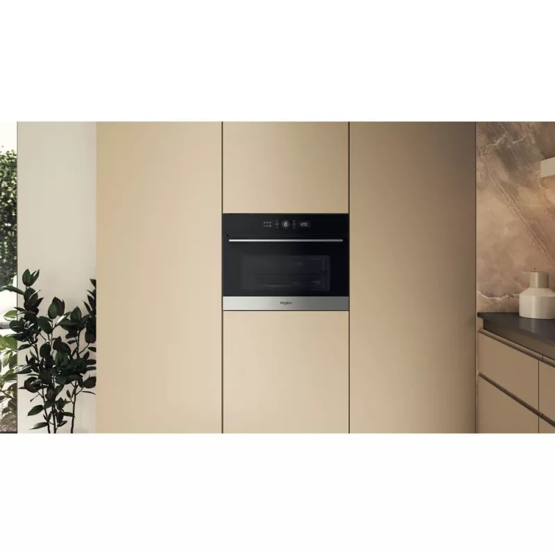 Whirlpool WMW57DHMX Czarny, Stal nierdzewna Kuchenka mikrofalowa kombinowana Do zabudowy 40 L 900 W