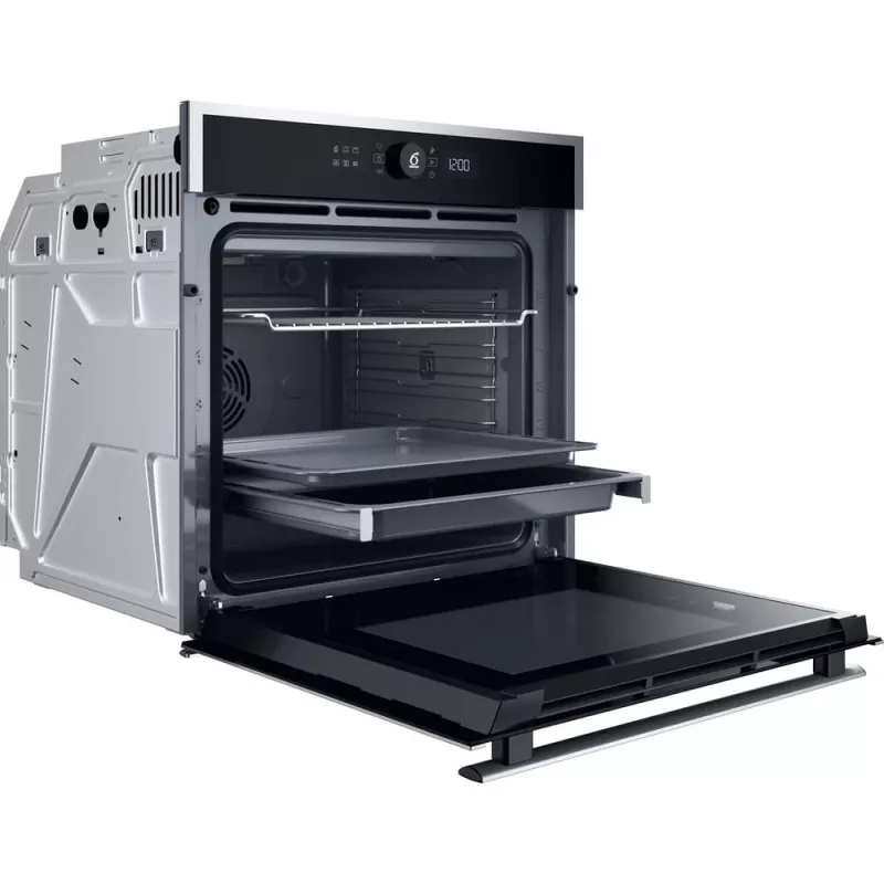 Whirlpool WOI4S8CM1SXA 73 L Czarny, Stal nierdzewna