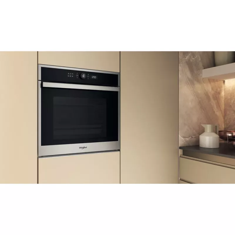 Whirlpool WOI4S8CM1SXA 73 L Czarny, Stal nierdzewna