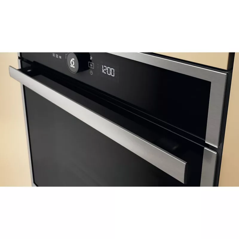Whirlpool WOI4S8CM1SXA 73 L Czarny, Stal nierdzewna