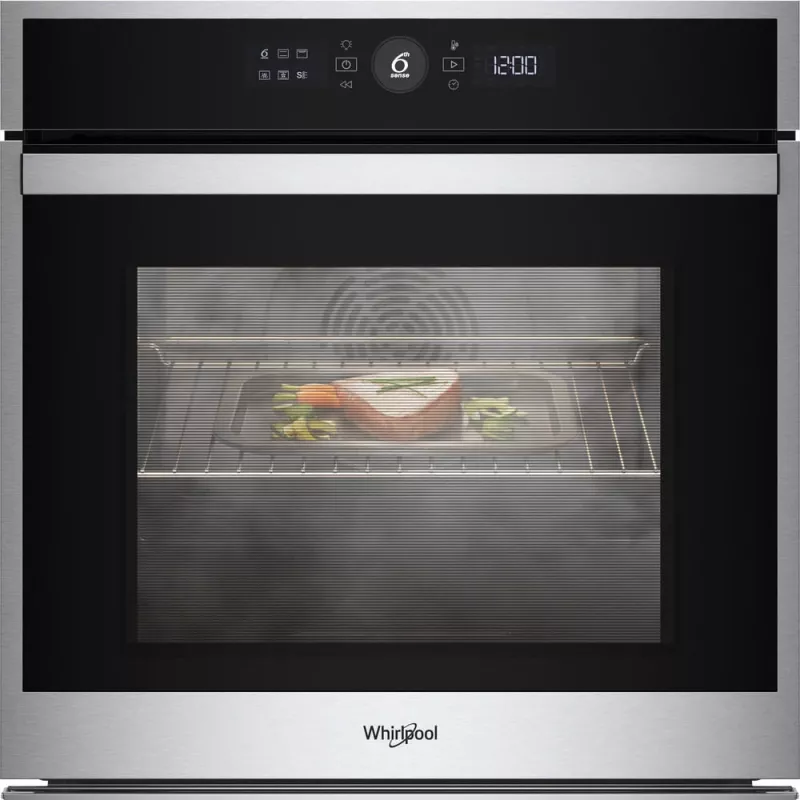 Whirlpool WOI4S8CM1SXA 73 L Czarny, Stal nierdzewna