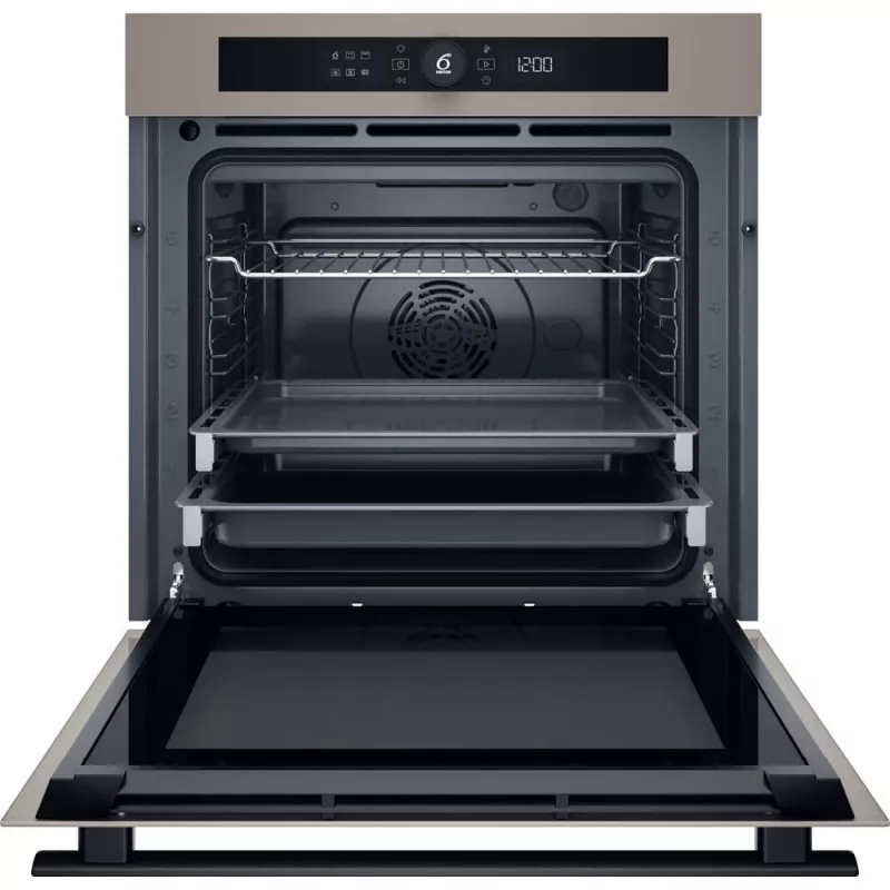 Piekarnik do zabudowy WHIRLPOOL WOI4S8HM2SEA 6th Sense Hid Steam+ Urban Beige
