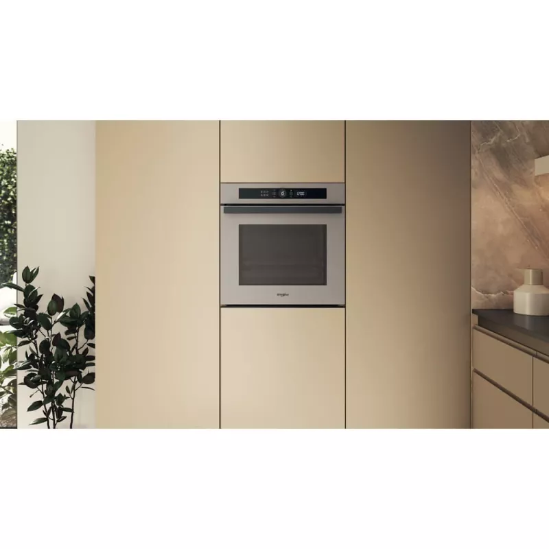 Piekarnik do zabudowy WHIRLPOOL WOI4S8HM2SEA 6th Sense Hid Steam+ Urban Beige