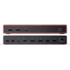 Stacja dokująca Lenovo ThinkPad USB4 Smart Dock 5500 — host USB4, 4x USB-A Gen2, HDMI, Gigabit Ethernet, zasilacz 135 W, Eclipse Czarny