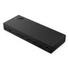 Stacja dokująca Lenovo ThinkPad USB4 Smart Dock 5500 — host USB4, 4x USB-A Gen2, HDMI, Gigabit Ethernet, zasilacz 135 W, Eclipse Czarny