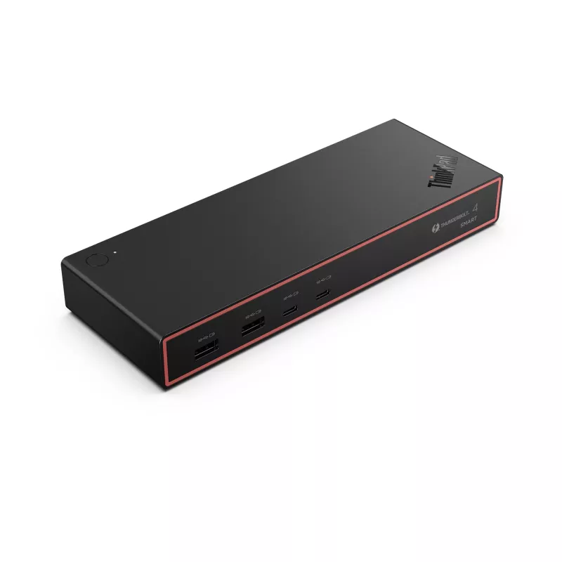 Lenovo ThinkPad Thunderbolt 4 Smart Dock Gen2 7500 Przewodowa Czarna 100W Power Delivery 2500Mbit/s