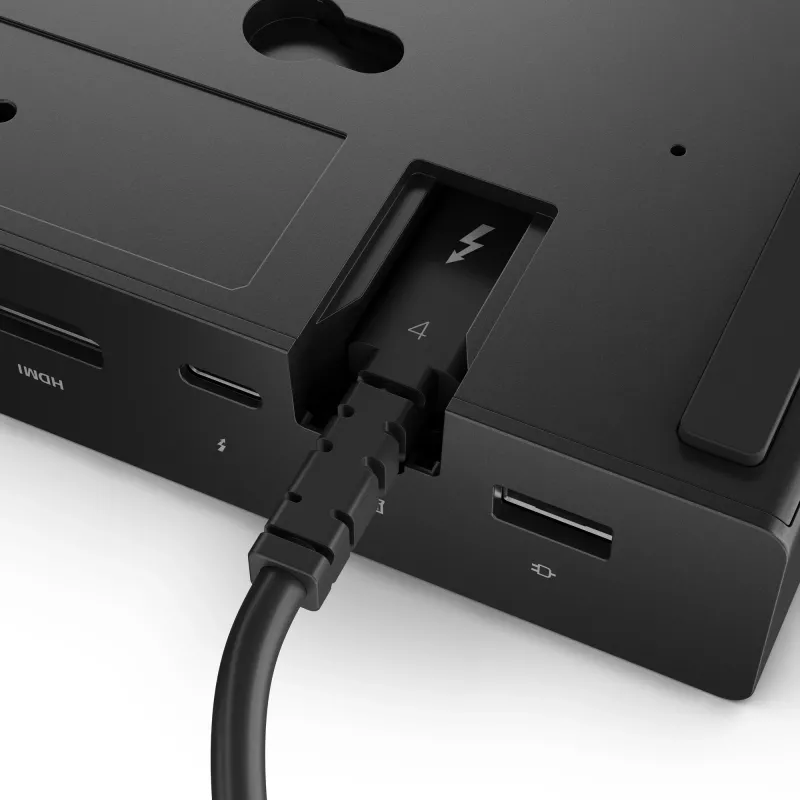 Lenovo ThinkPad Thunderbolt 4 Smart Dock Gen2 7500 Przewodowa Czarna 100W Power Delivery 2500Mbit/s