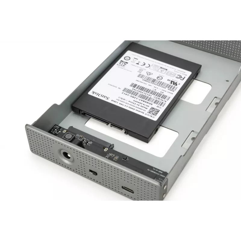 Obudowa HDD Digitus DA-71106-1 USB 3.0 3,5 cala SATA 16 TB Aluminium