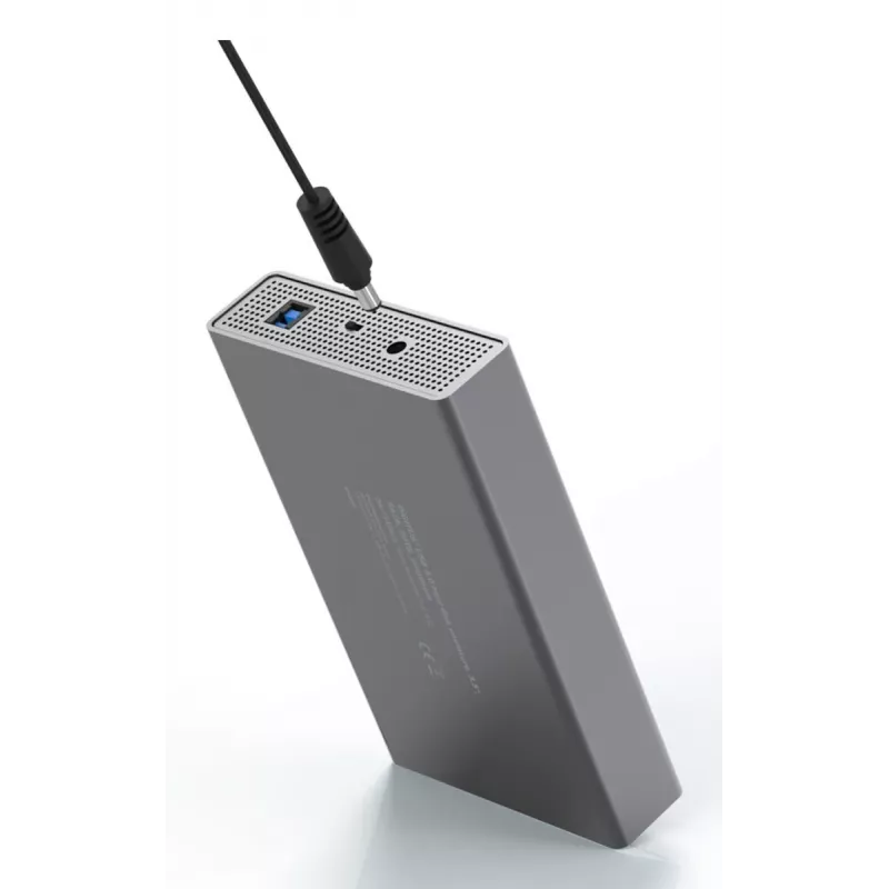 Obudowa HDD Digitus DA-71106-1 USB 3.0 3,5 cala SATA 16 TB Aluminium