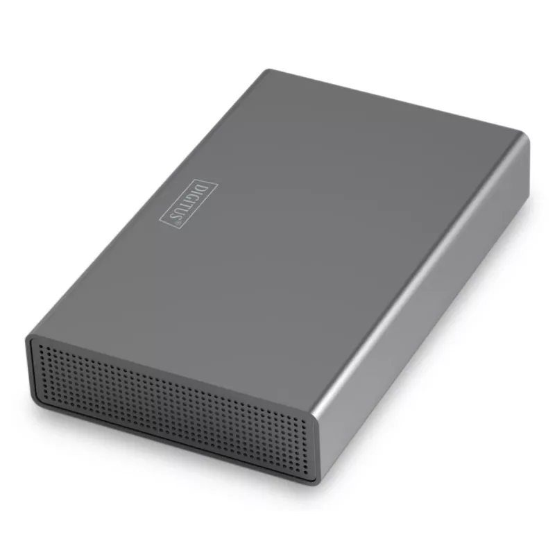 Obudowa HDD Digitus DA-71106-1 USB 3.0 3,5 cala SATA 16 TB Aluminium