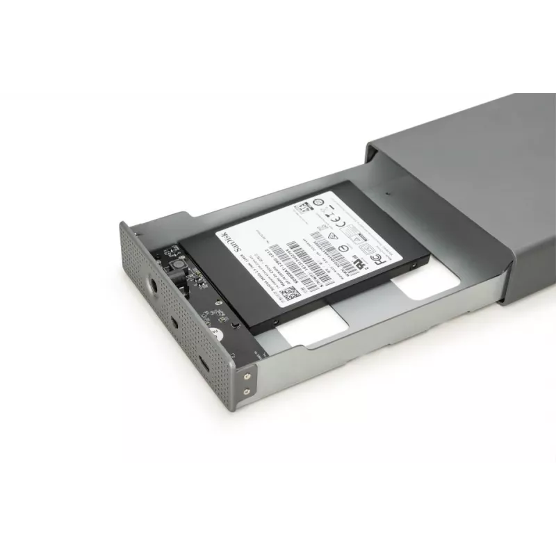 Obudowa HDD Digitus DA-71106-1 USB 3.0 3,5 cala SATA 16 TB Aluminium