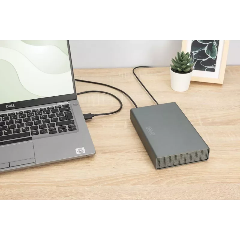 Obudowa HDD Digitus DA-71106-1 USB 3.0 3,5 cala SATA 16 TB Aluminium